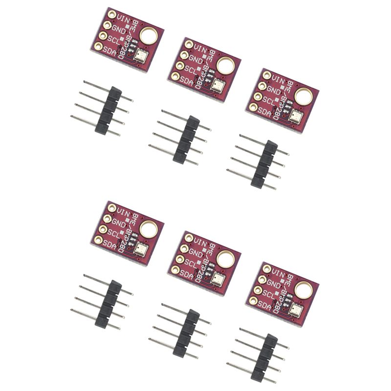 Bme280 Humidity Sensor - N09R-6PCS BME280 5V Sensore digitale Temperatura