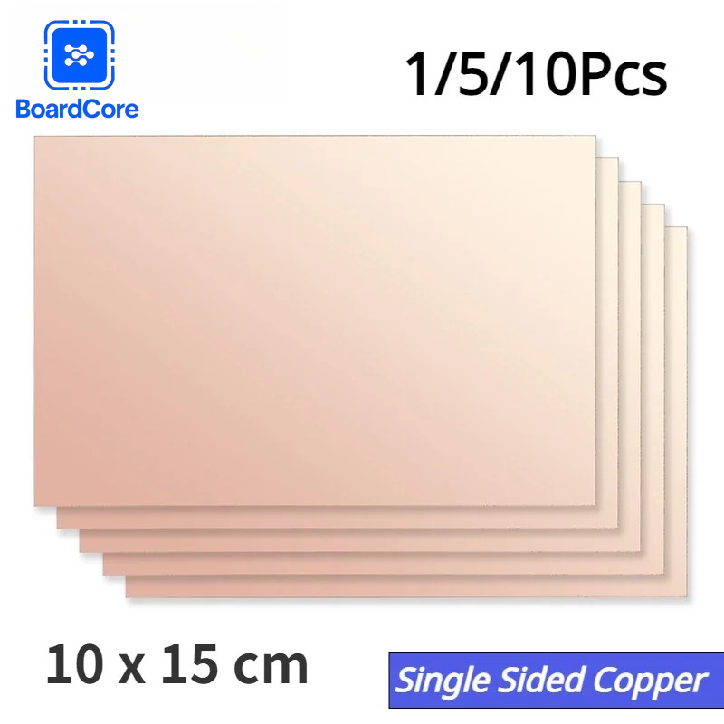 Pcb Etching Kit - 1/5/10 Pezzi FR4 10x15cm PCB Monofacciale