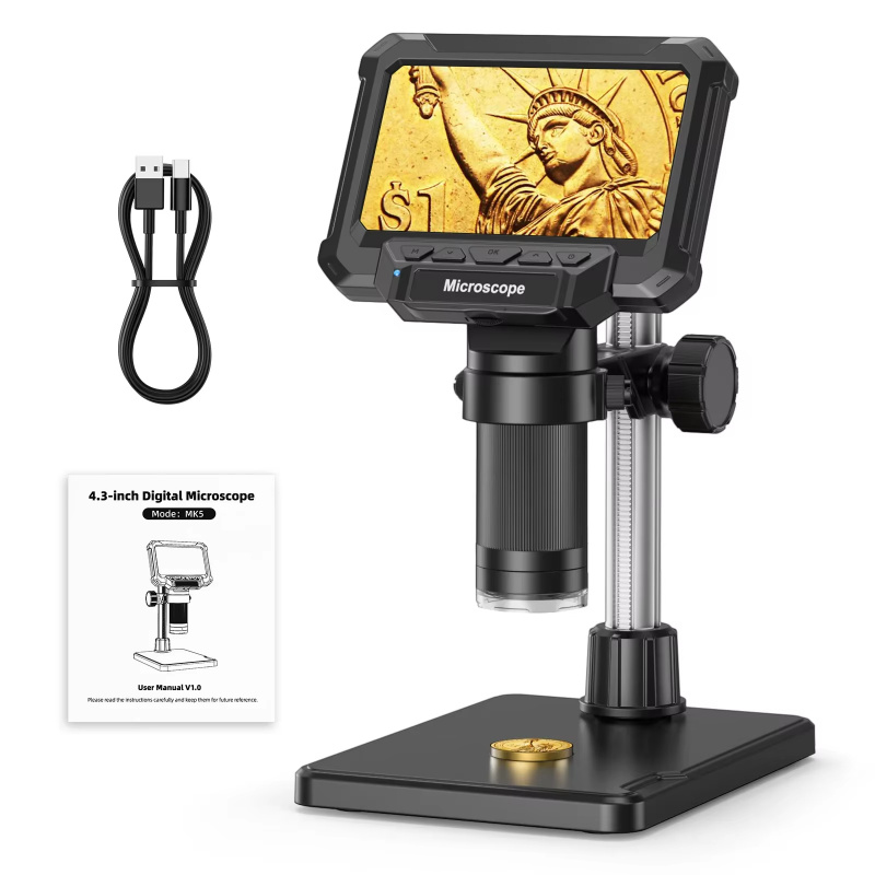Diy Electronics Microscope - Microscopio Digitale LCD da 7