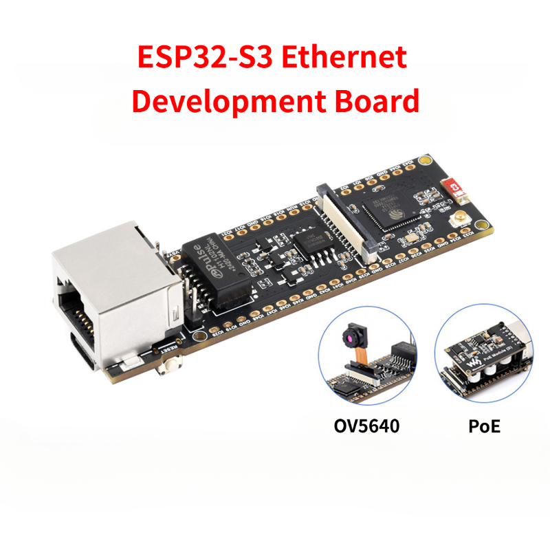 Esp32 Wifi Bluetooth - Scheda di Sviluppo Ethernet Waveshare ESP32-S3