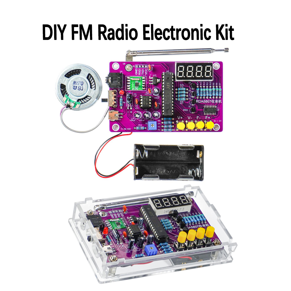 Diy Electronics Project - Kit Radio FM Fai-da-Te 87-108MHz con