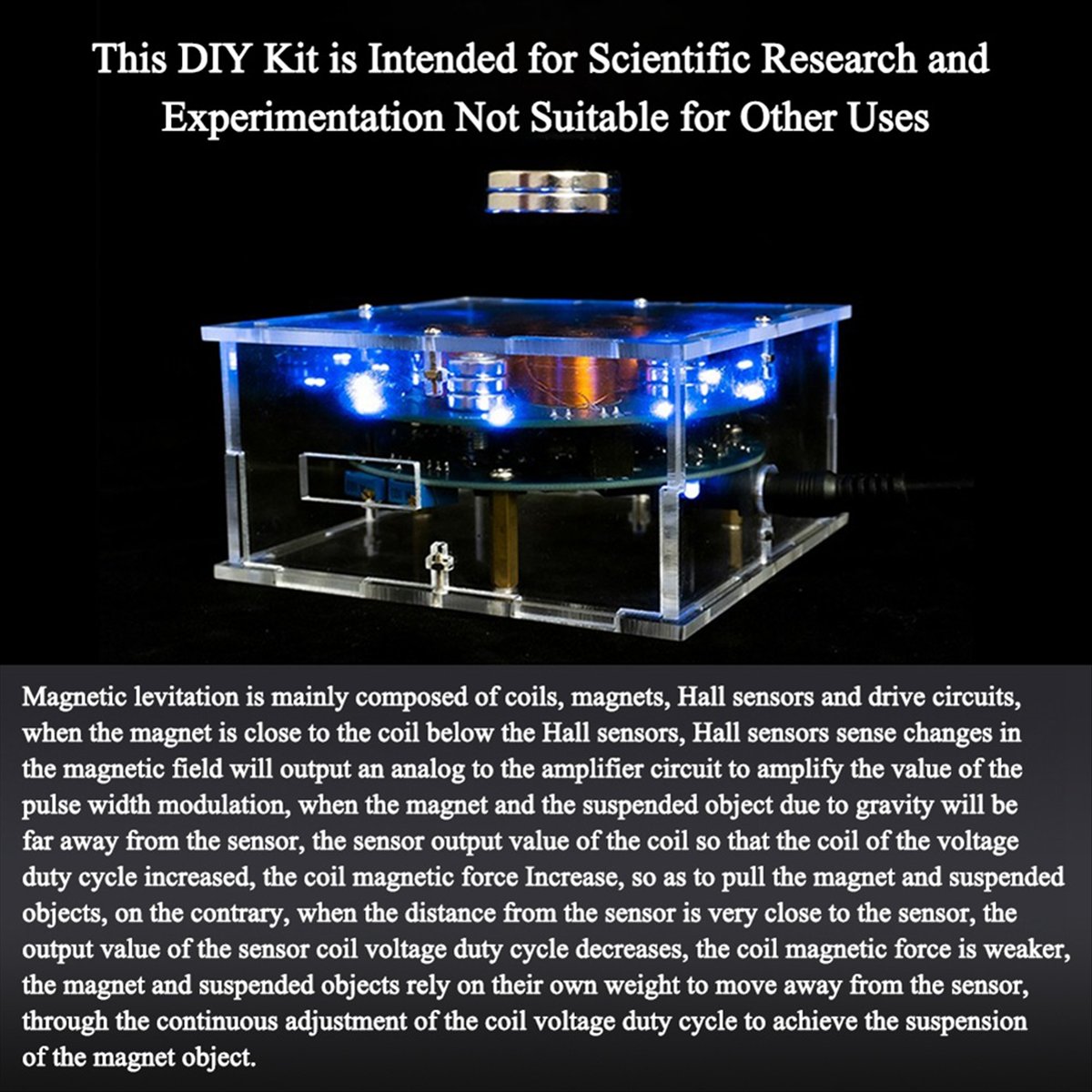 Diy Electronic Load - AB53 Kit di levitazione magnetica fai-da-te