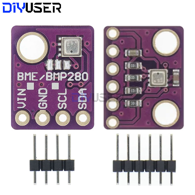 Bme280 Humidity Sensor - DIYUSER BME280 3.3V 5V Sensore Digitale