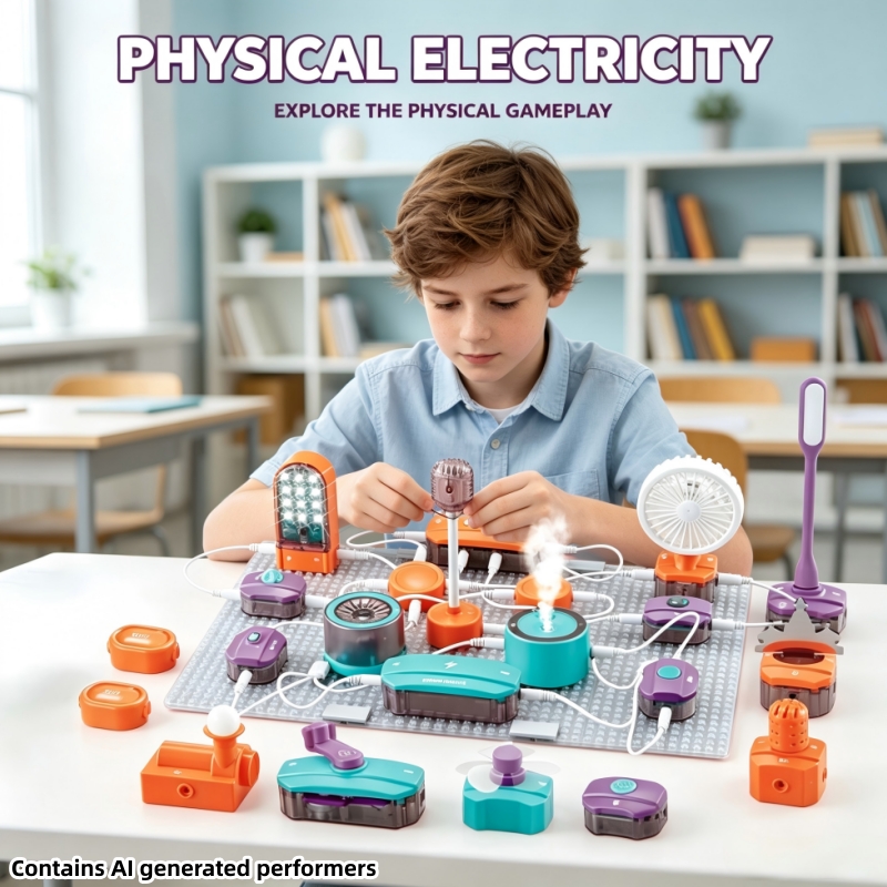 Diy Electronics Projects For Kids - Kit per Costruire Circuiti Scientifici Fai-da-Te