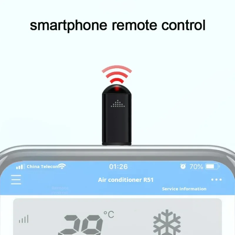Ir Infrared Receiver - Adattatore Trasmettitore a Infrarossi per Smartphone