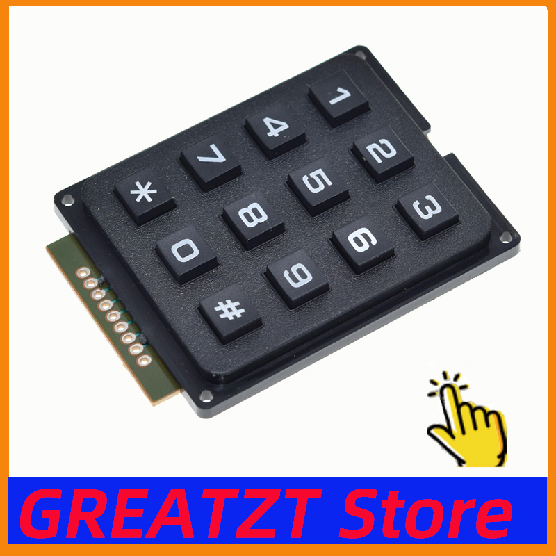 Pcb Etching Kit - GREATZT Modulo Tastiera a Matrice 4x4
