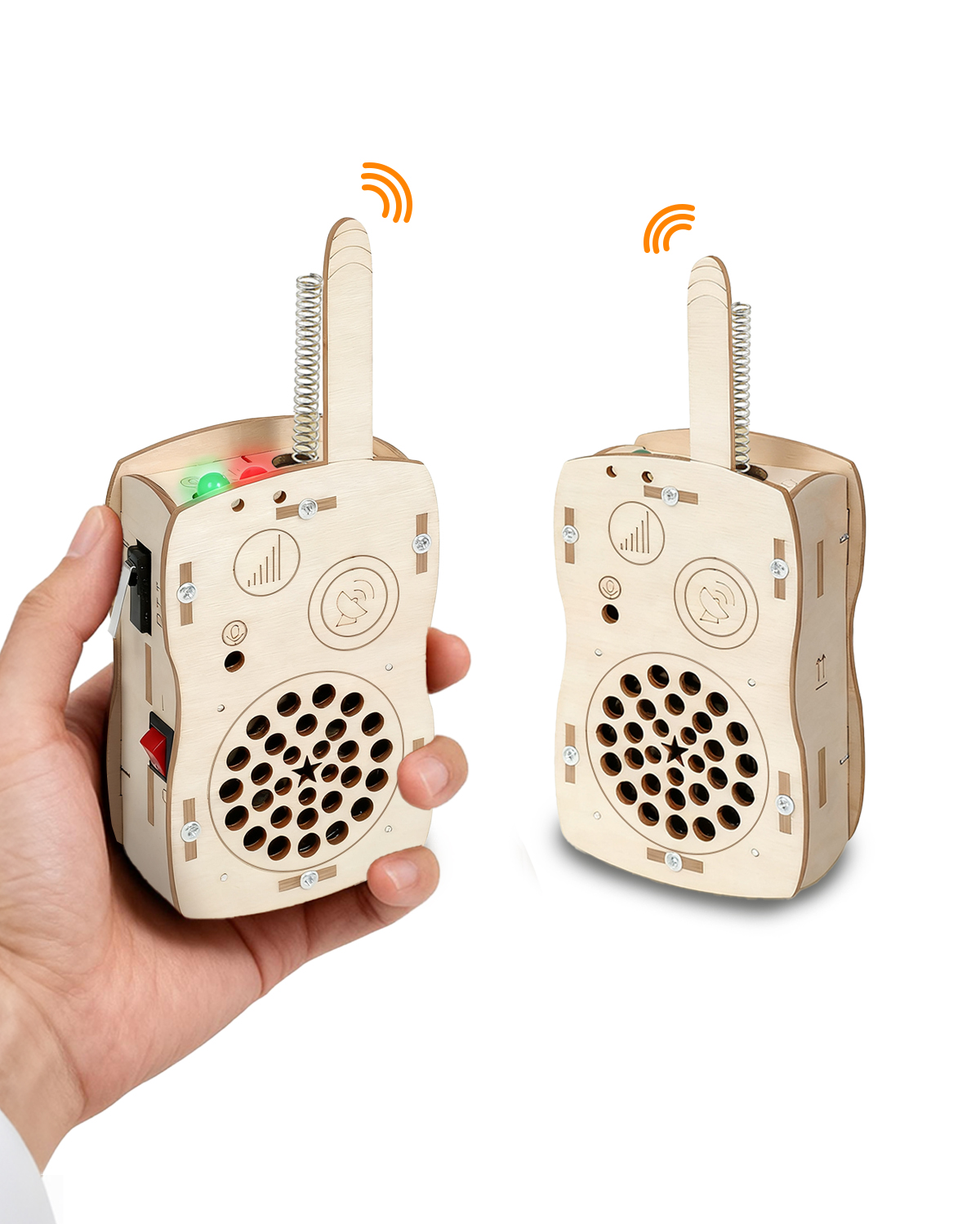 Diy Electronics Projects For Kids - Kit Walkie Talkie STEM per Bambini