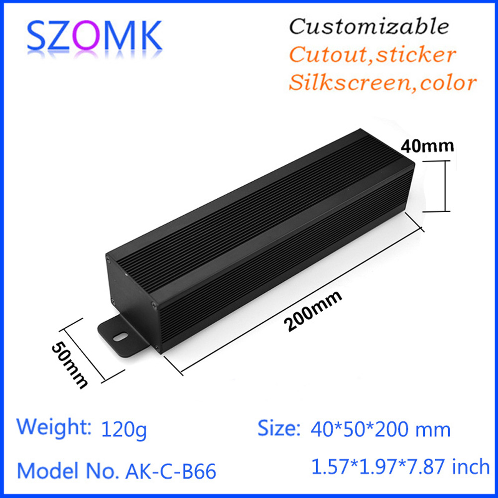 Diy Electronics Project - Scatola in Alluminio 40*50*200mm per Elettronica