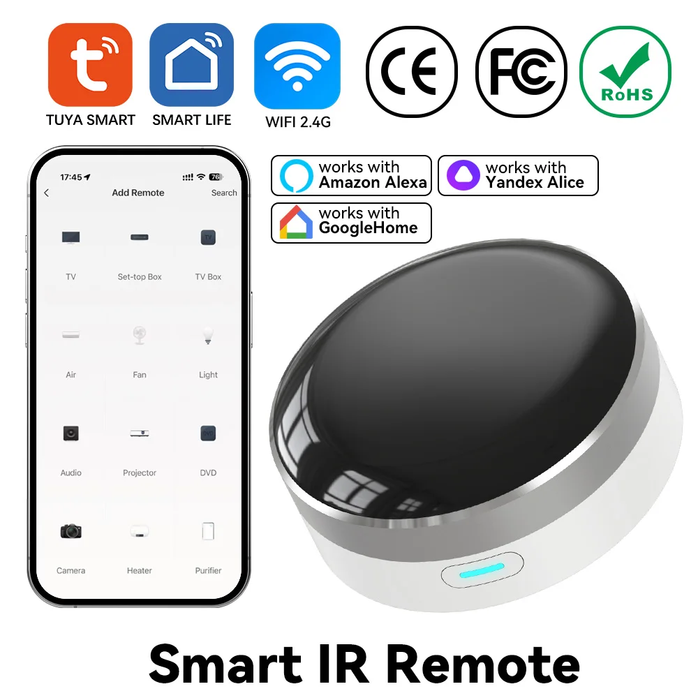 Ir Infrared Receiver - YFK Telecomando Universale WiFi Smart IR