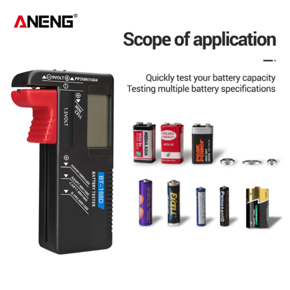 Diy Electronics Test Equipment - ANENG BT-168/ BT-168D Tester Digitale di