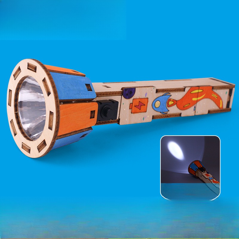 Kit torcia in legno fai-da-te  - Diy Electronics Projects For Kids recensione e prezzo