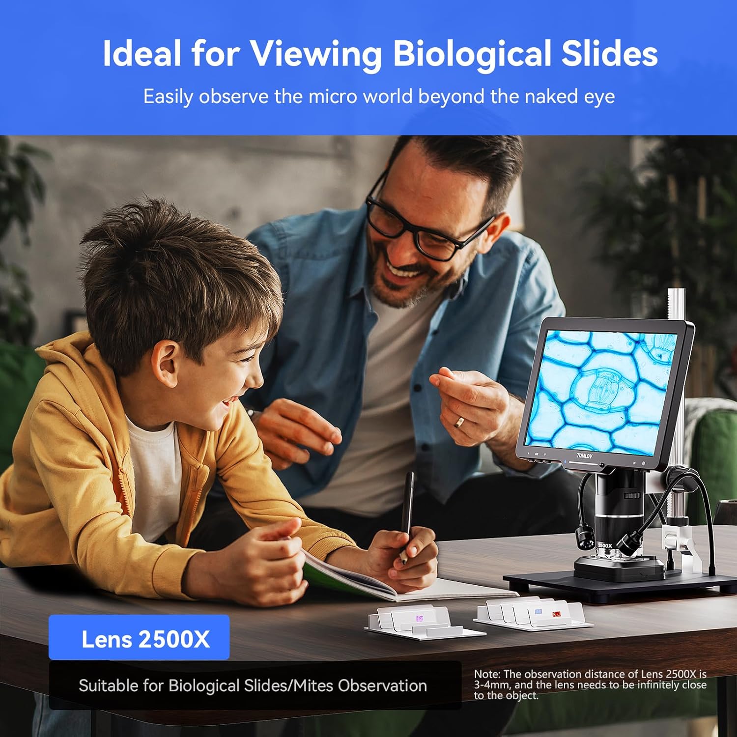 Microscopio Digitale TOMLOV a  - Diy Electronics Microscope recensione e prezzo