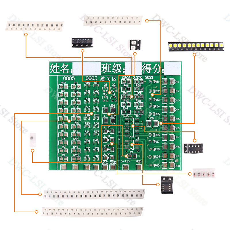 Kit di classe Componenti patch - Pcb Etching Kit recensione e prezzo