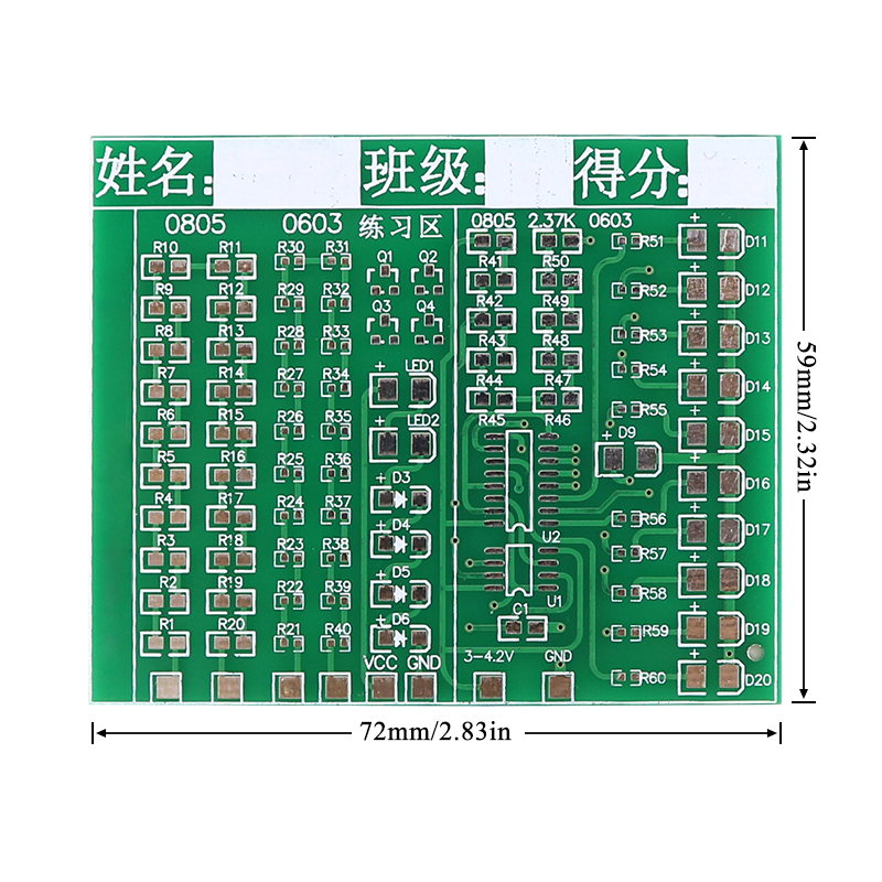 Kit di classe Componenti patch - Pcb Etching Kit recensione e prezzo