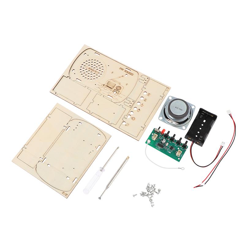 Kit Radio FM in Legno Fai-da-T - Diy Electronics Projects For Kids recensione e prezzo