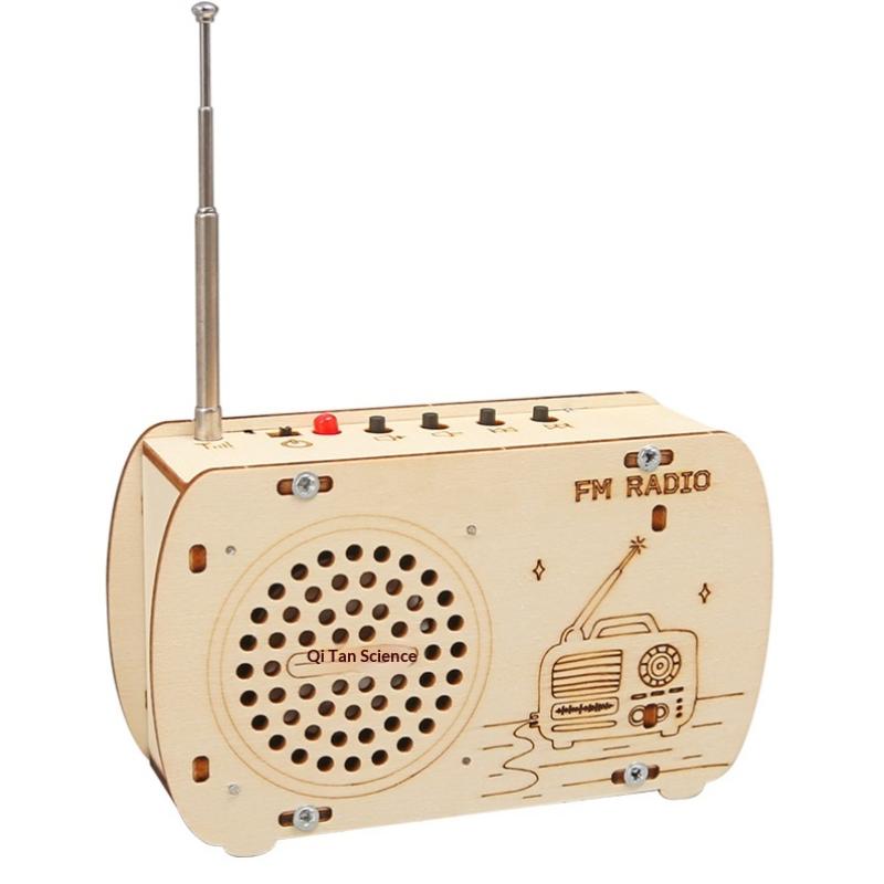 Kit Radio FM in Legno Fai-da-T - Diy Electronics Projects For Kids recensione e prezzo