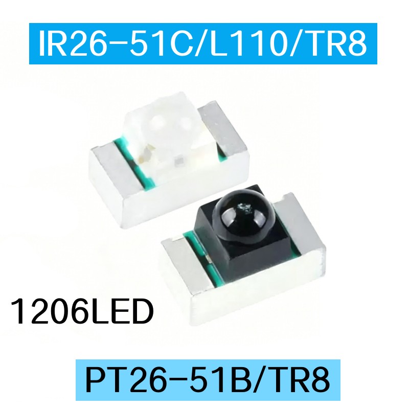 50 pz. PT26-51B/TR8 IR26-51C/L - Ir Infrared Receiver recensione e prezzo