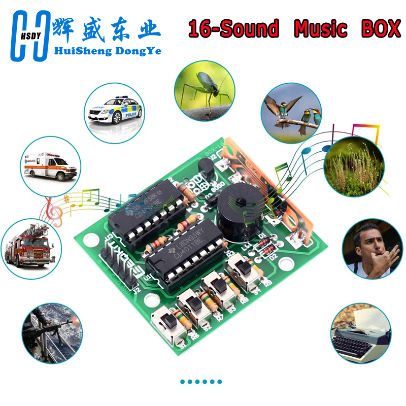 16 Scatola di risonanza musica - Pcb Etching Kit recensione e prezzo