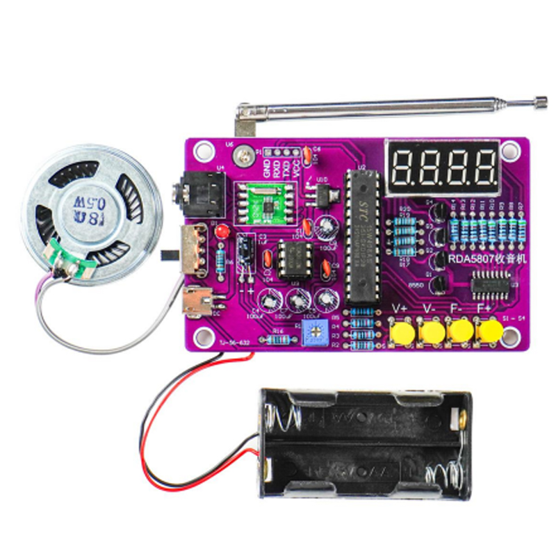 Kit Radio FM Fai-da-Te 87-108M - Diy Electronics Project recensione e prezzo