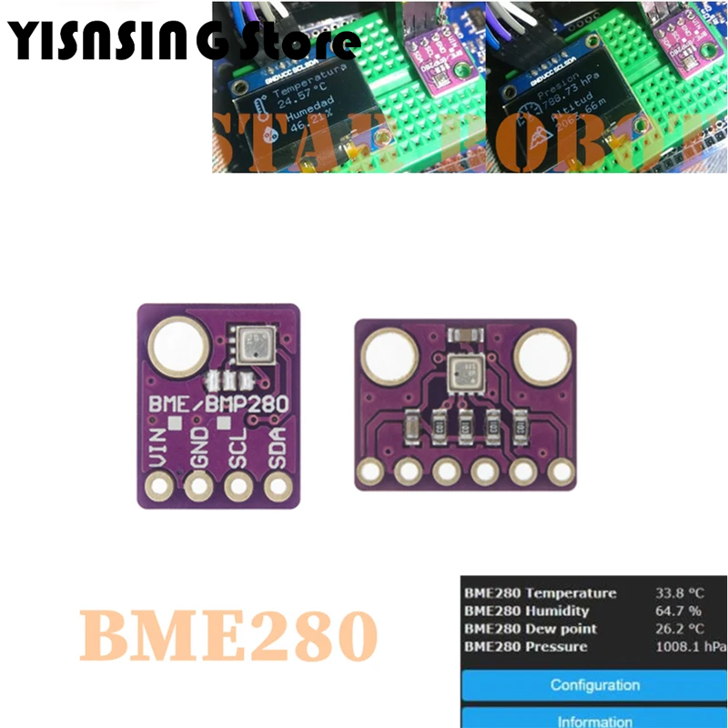 BME280 5V 3.3V Sensore digital - Bme280 Humidity Sensor recensione e prezzo