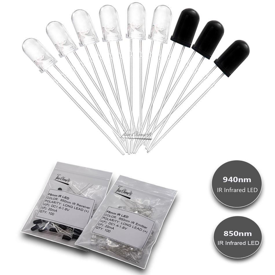 DIP 3mm 5mm IR LED diodo emett - Ir Infrared Receiver recensione e prezzo