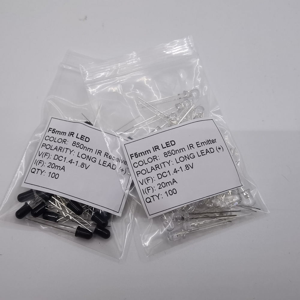 DIP 3mm 5mm IR LED diodo emett - Ir Infrared Receiver recensione e prezzo