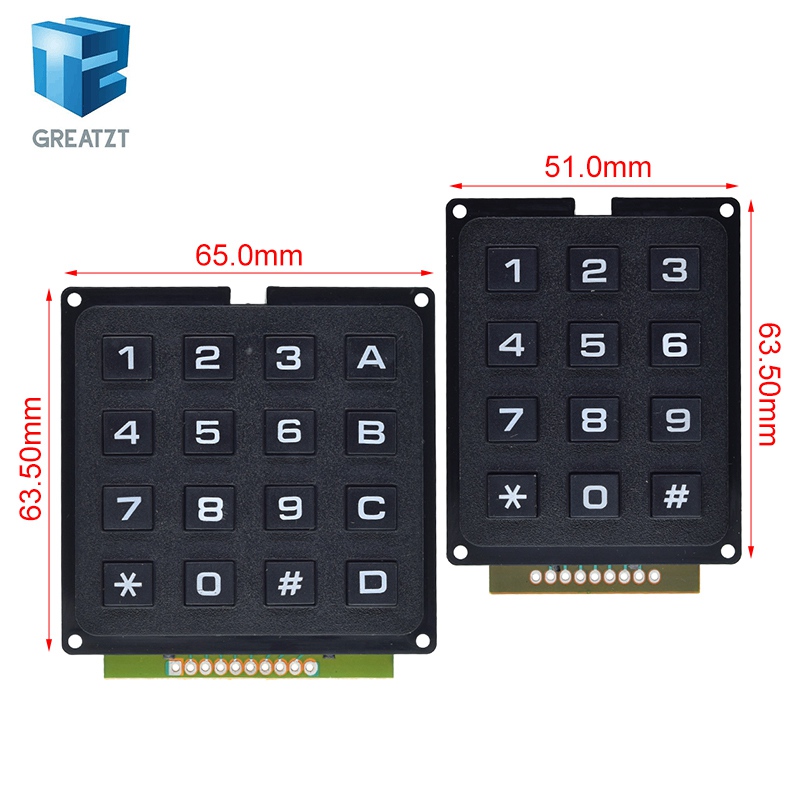 GREATZT Modulo Tastiera a Matr - Pcb Etching Kit recensione e prezzo