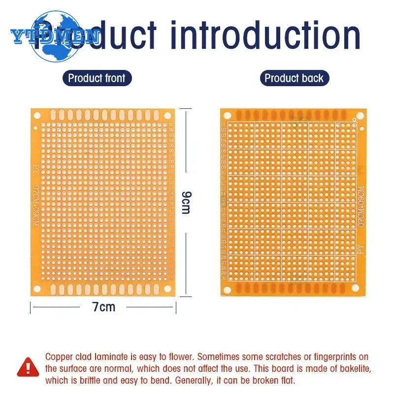 1-20 pz 5x7 cm PCB Scheda Univ - Pcb Etching Kit recensione e prezzo