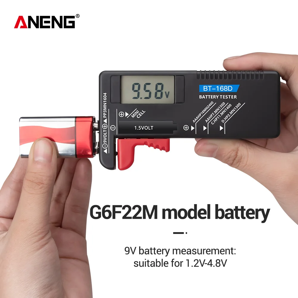 Tester per Batterie ANENG BT-1 - Diy Electronics Test Equipment recensione e prezzo