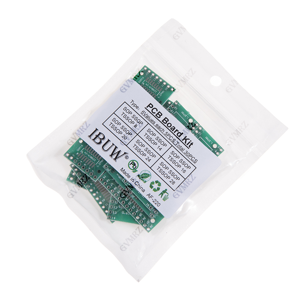 Kit Adattatore PCB 30 Pezzi 6  - Diy Electronics Com recensione e prezzo