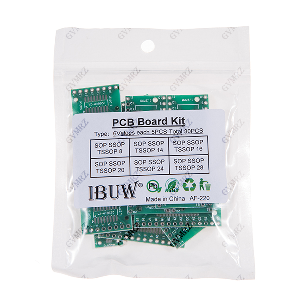 Kit Adattatore PCB 30 Pezzi 6  - Diy Electronics Com recensione e prezzo