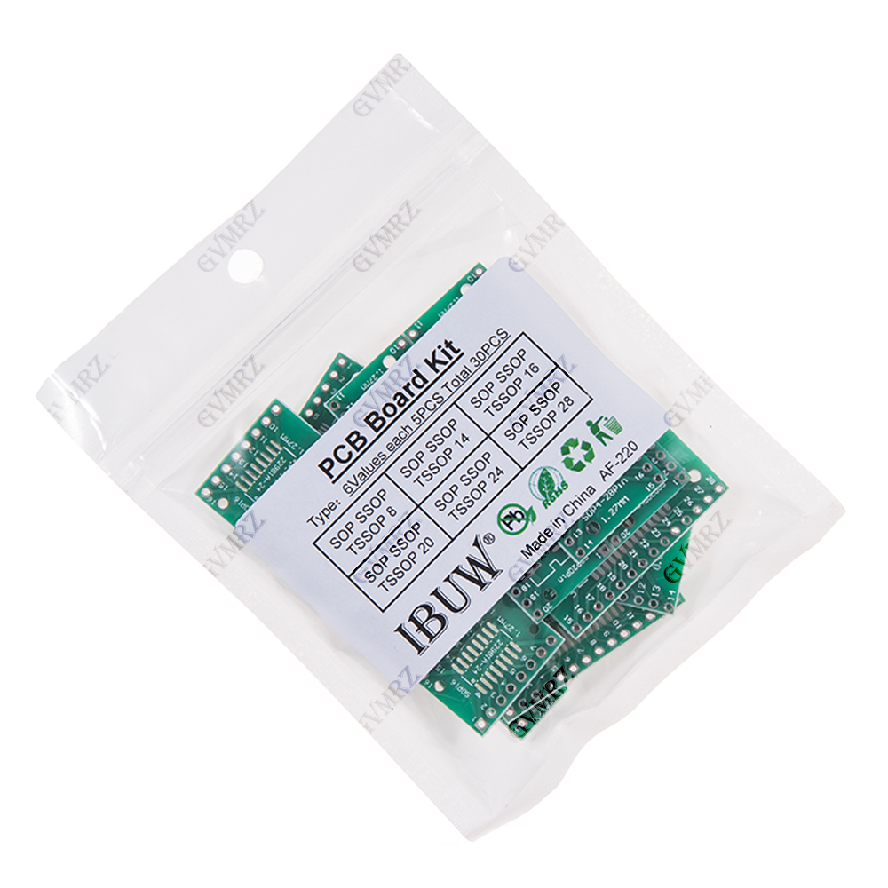 Kit Adattatore PCB 30 Pezzi 6  - Diy Electronics Com recensione e prezzo