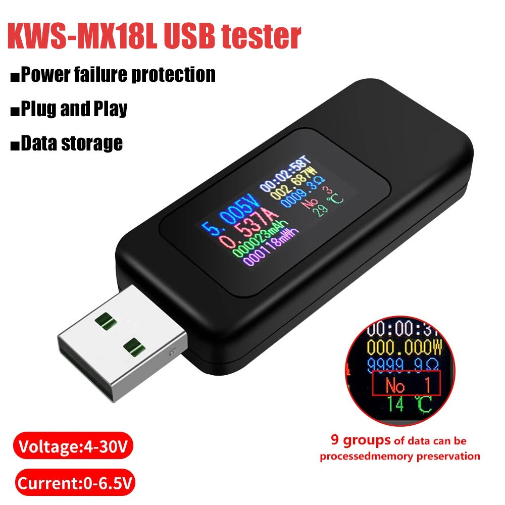 Tester USB 10 in 1 Voltmetro d - Diy Electronic Load recensione e prezzo