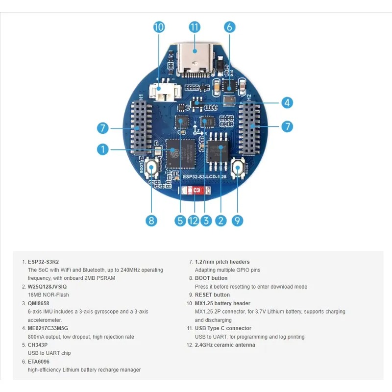 Scheda di sviluppo ESP32-S3 co - Esp32 Wifi Bluetooth recensione e prezzo